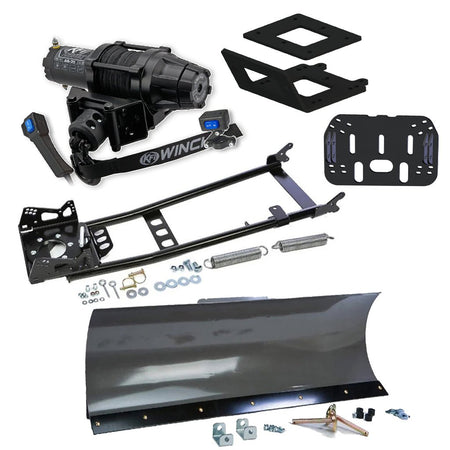 KFI Snowplow Kit Yamaha Kodiak 450 4x4 ATV (2018 - 2025) - MojoMotoSport.com