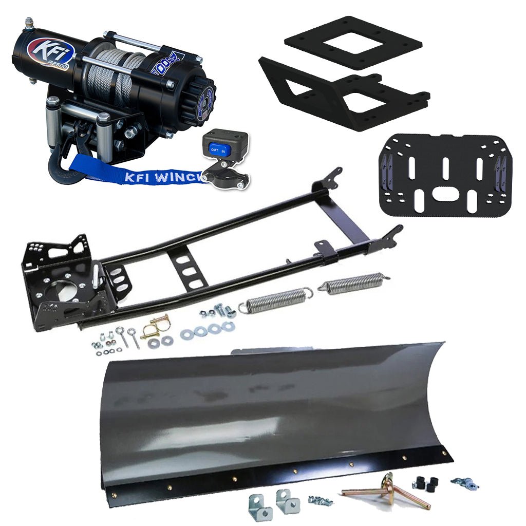 KFI Snowplow Kit Yamaha Kodiak 450 4x4 ATV (2018 - 2025) - MojoMotoSport.com