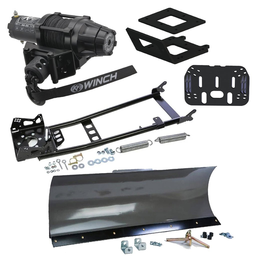 KFI Snowplow Kit Yamaha Kodiak 450 4x4 ATV (2018 - 2025) - MojoMotoSport.com
