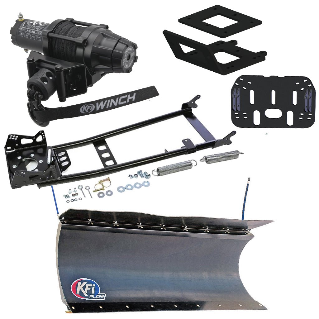KFI Snowplow Kit Yamaha Kodiak 450 4x4 ATV (2018 - 2025) - MojoMotoSport.com