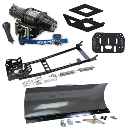 KFI Snowplow Kit Yamaha Kodiak 450 4x4 ATV (2018 - 2025) - MojoMotoSport.com