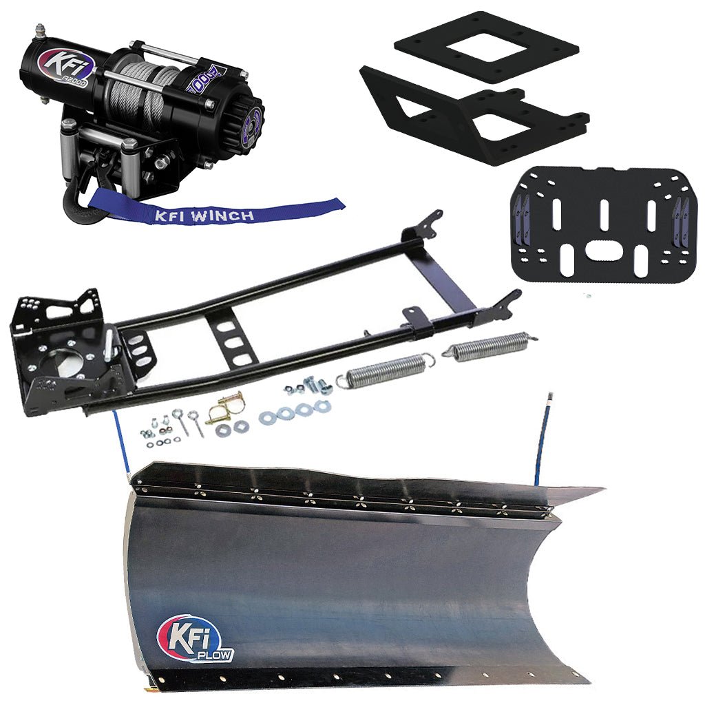 KFI Snowplow Kit Yamaha Kodiak 450 4x4 ATV (2018 - 2025) - MojoMotoSport.com