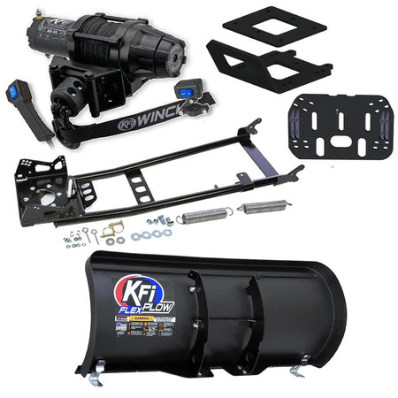 KFI Snowplow Kit Yamaha Kodiak 450 4x4 ATV (2018 - 2025) - MojoMotoSport.com