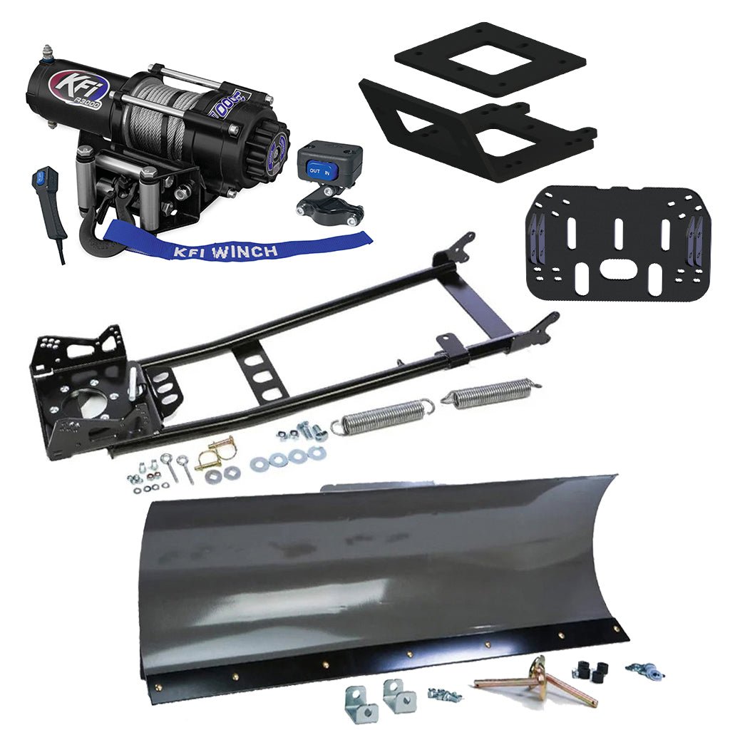 KFI Snowplow Kit Yamaha Kodiak 450 4x4 ATV (2018 - 2025) - MojoMotoSport.com