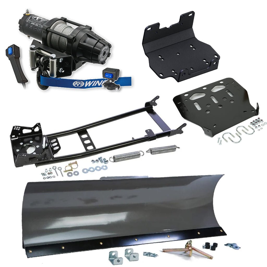 KFI Snowplow Kit Yamaha Kodiak 700 & Grizzly 700 ATV (2016 - 2025) - MojoMotoSport.com