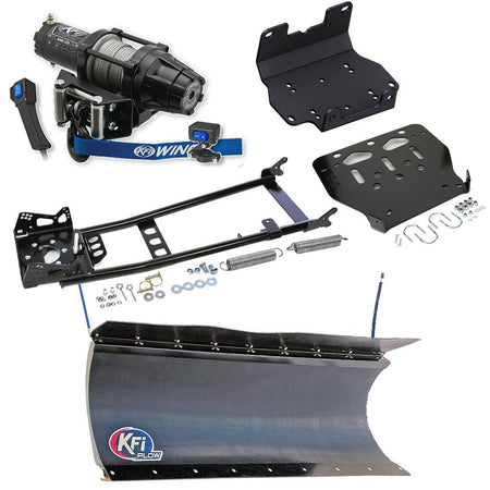 KFI Snowplow Kit Yamaha Kodiak 700 & Grizzly 700 ATV (2016 - 2025) - MojoMotoSport.com