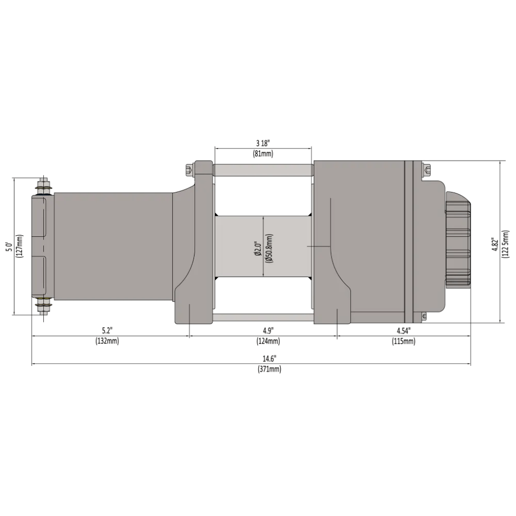 KFI U4500 Standard ATV/UTV Winch | U45 - R2 - MojoMotoSport.com