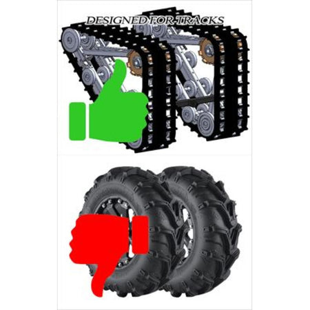 KFI UTV Pro 2.0 Tube Track Extension Actuator Brackets Kit | 106335 - MojoMotoSport.com