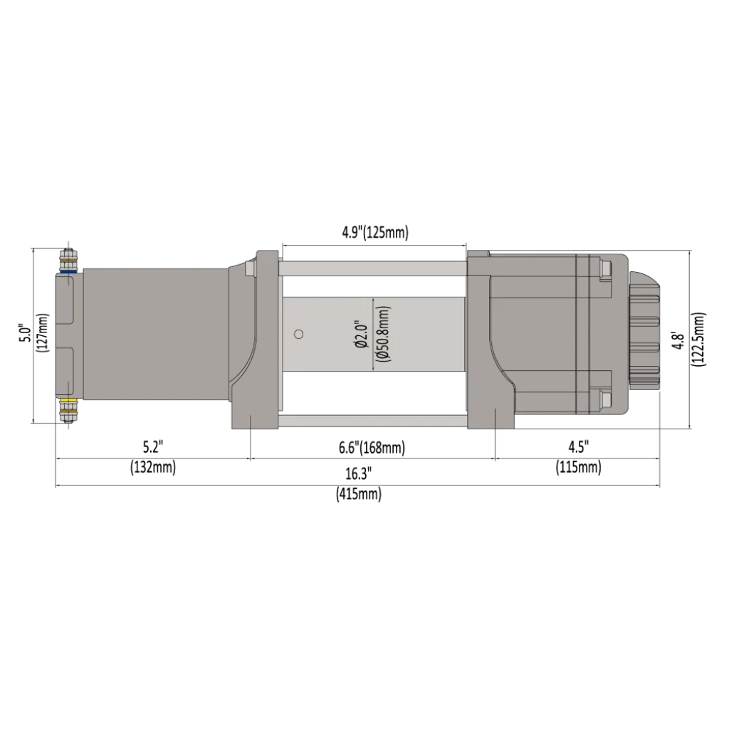 KFI Wide ATV/UTV Winch | U45W - R2 - MojoMotoSport.com
