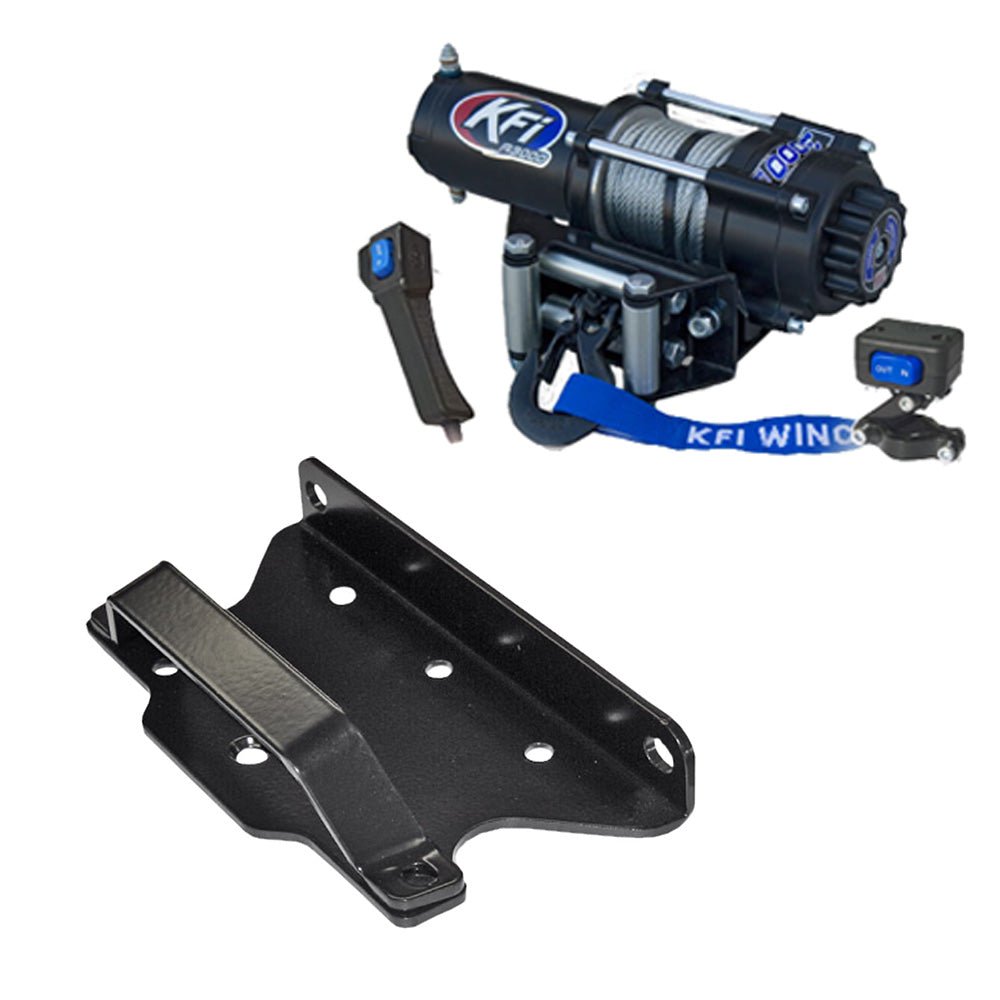 KFI Winch & Winch Mount Kit Can - Am Outlander (2006 - 2015) - MojoMotoSport.com