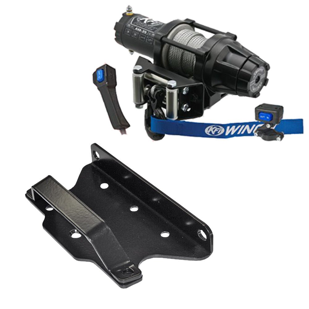 KFI Winch & Winch Mount Kit Can - Am Outlander (2006 - 2015) - MojoMotoSport.com