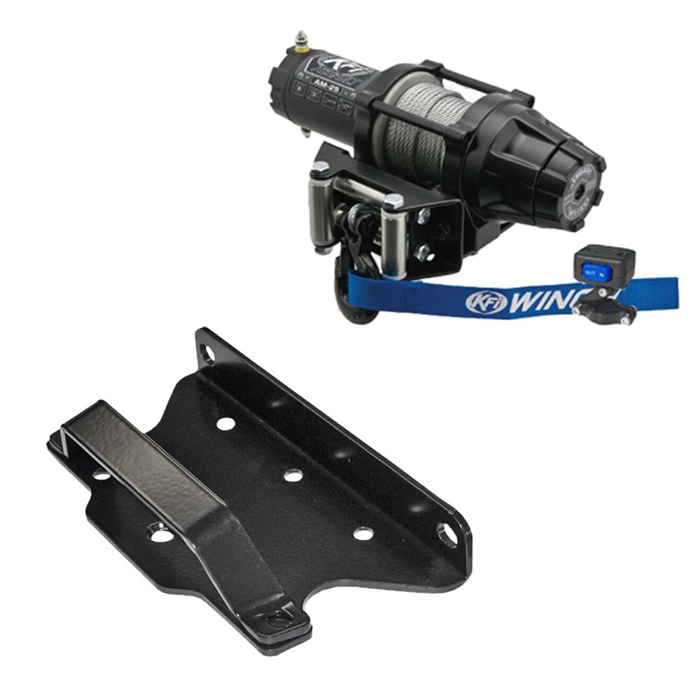 KFI Winch & Winch Mount Kit Can - Am Outlander (2006 - 2015) - MojoMotoSport.com
