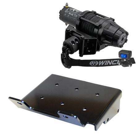 KFI Winch & Winch Mount Kit fits 2002 - 2007 Suzuki Eiger 400 & Vinson 500 ATV - MojoMotoSport.com