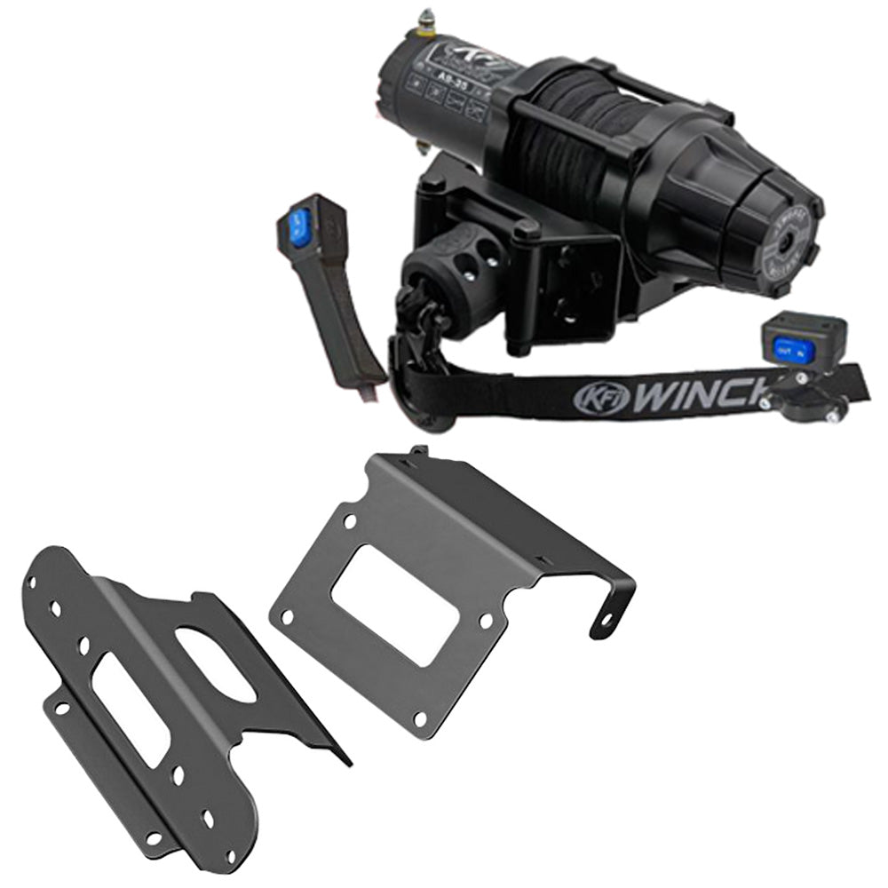 KFI Winch & Winch Mount Kit fits 2007 - 2013 Honda Rancher TRX420 (FA*FE*FPA*FPE*FPM*FM*PG) ATV - MojoMotoSport.com