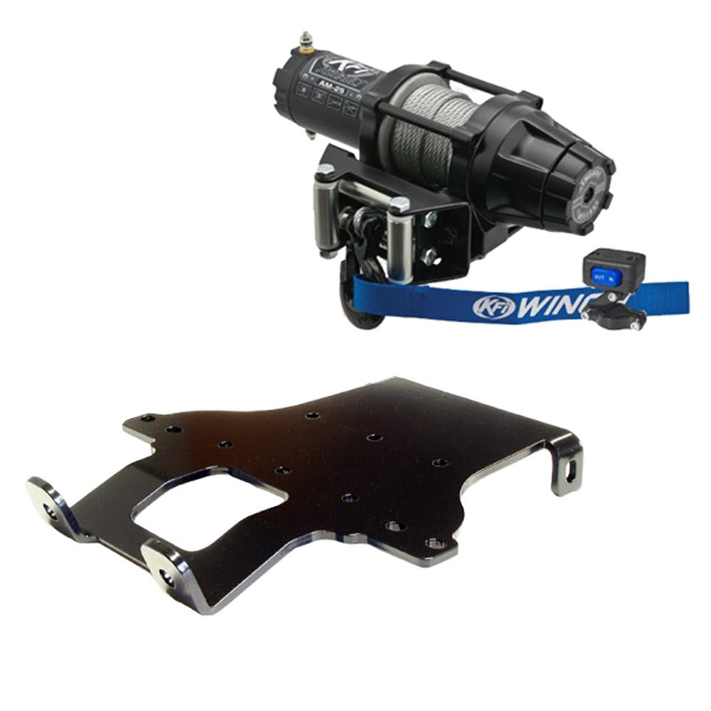 KFI Winch & Winch Mount Kit Honda Rincon TRX650 TRX680 (2003 - 2023) - MojoMotoSport.com