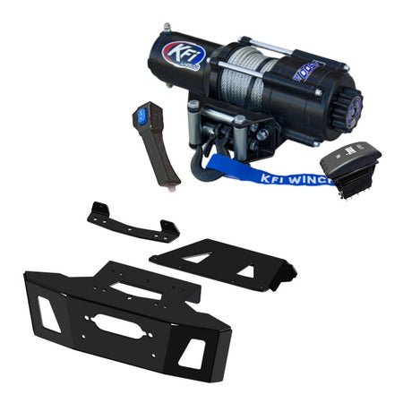 KFI Winch & Winch Mount Kit Polaris RZR XP 1000 2024 - MojoMotoSport.com