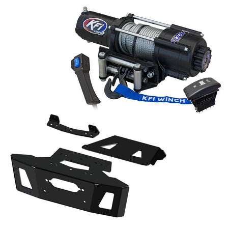 KFI Winch & Winch Mount Kit Polaris RZR XP 1000 2024 - MojoMotoSport.com