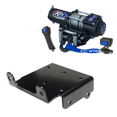 KFI Winch & Winch Mount Kit Suzuki 450, 500, 700, 750 King Quad ATV - MojoMotoSport.com