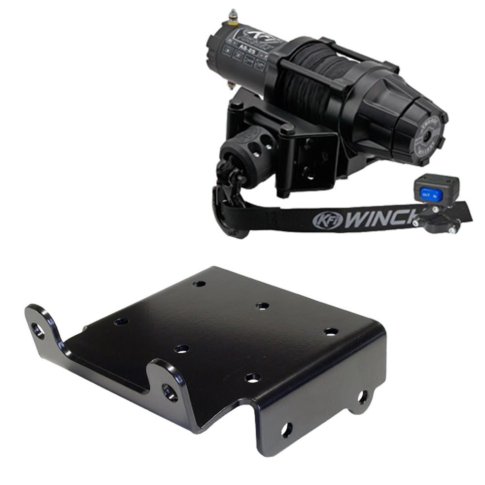 KFI Winch & Winch Mount Kit Suzuki 450, 500, 700, 750 King Quad ATV - MojoMotoSport.com