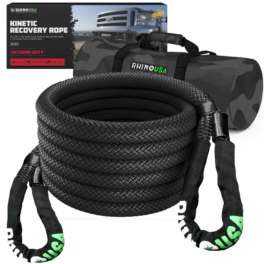 Rhino USA Kinetic Energy Recovery Rope 1.25" x 30' | KROPE-1.25X30