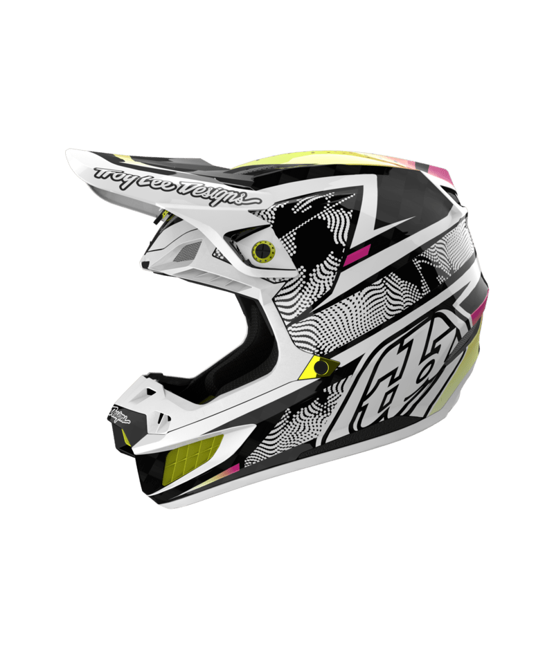 Troy Lee Designs Lined Up SE5 Carbon Helmet w/ Mips