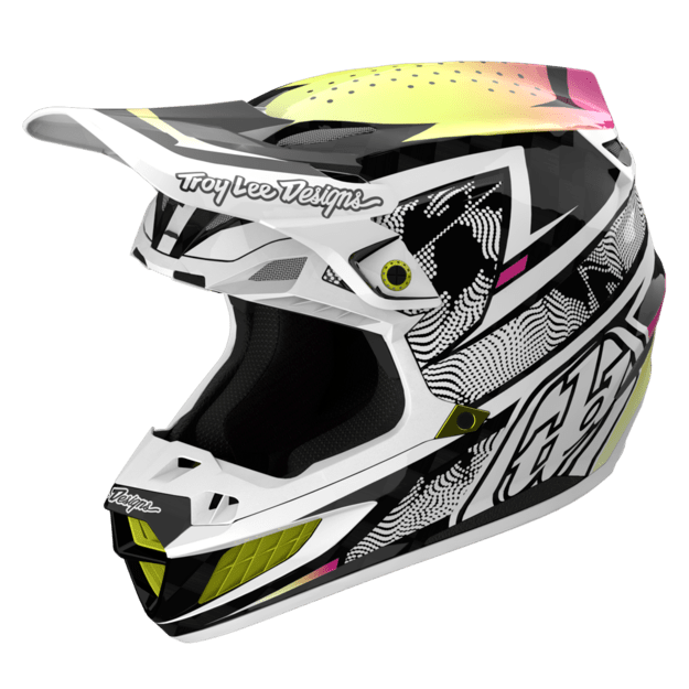 Troy Lee Designs Lined Up SE5 Carbon Helmet w/ Mips