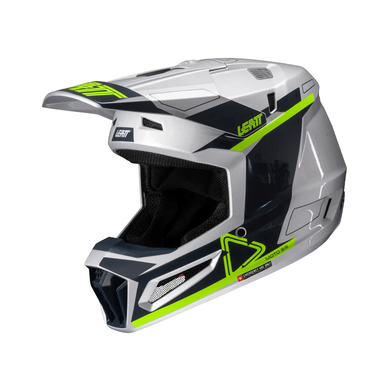 Leatt 3.5 Moto Helmet Kit w/ 4.5 Goggles V25 - MojoMotoSport.com