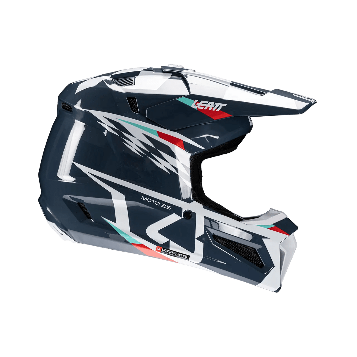 Leatt 3.5 Moto Helmet Kit w/ 4.5 Goggles V25 - MojoMotoSport.com