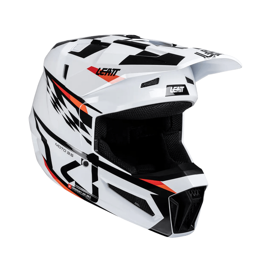 Leatt 3.5 Moto Junior Helmet Kit w/ 2.5 Goggles V25 - MojoMotoSport.com