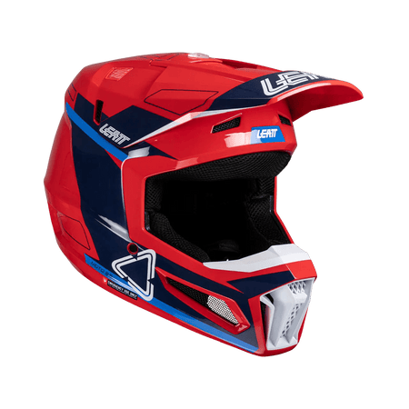 Leatt 3.5 Moto Junior Helmet Kit w/ 2.5 Goggles V25 - MojoMotoSport.com