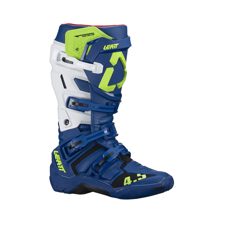 Leatt 4.5 Boot Blue V24 Sz8 Only [Closeout] - MojoMotoSport.com