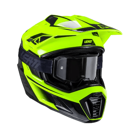 Leatt 8.5 ADV/Dualsport Helmet w/ 4.5 Goggle V25 - MojoMotoSport.com