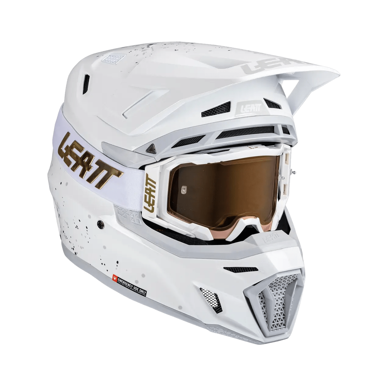 Leatt 8.5 Moto Composite Helmet Kit w/ 5.5 Goggles V25 - MojoMotoSport.com