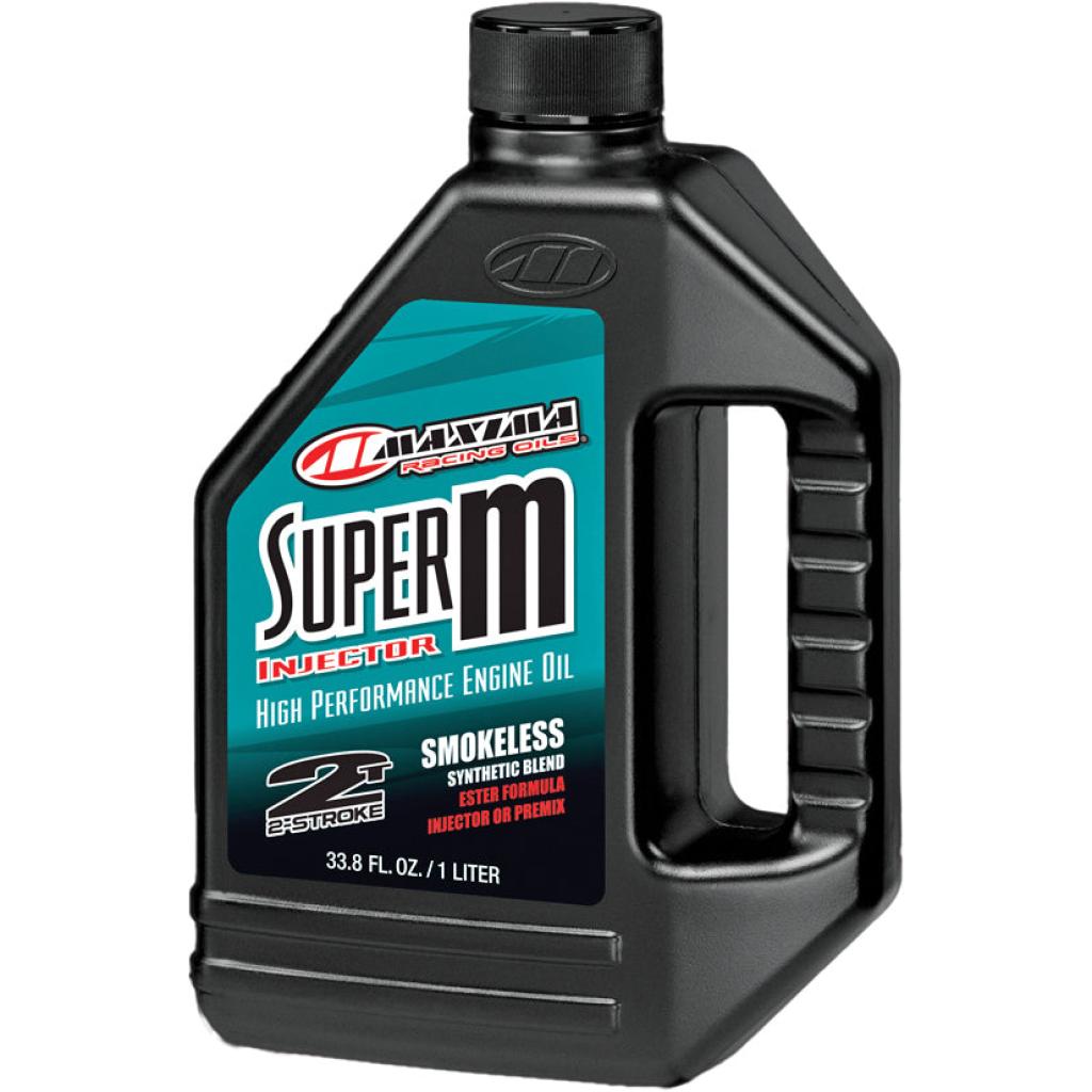 Maxima Super M Injector Semi - Synthetic Engine Oil 1 Liter - MojoMotoSport.com