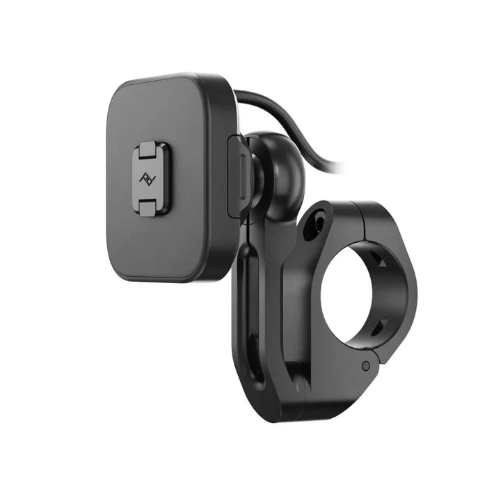 Peak Design Locking Qi2 Motorcycle Bar Phone Mount w/ Wireless Charging