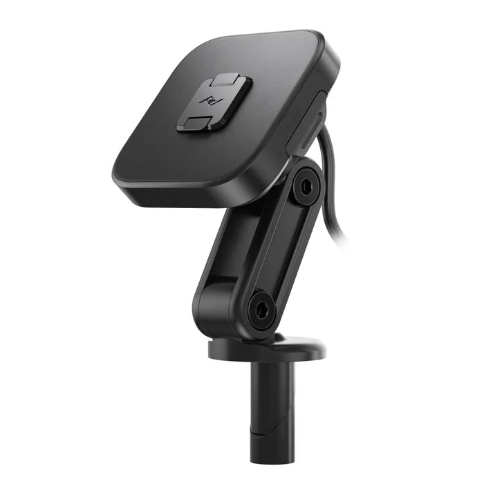 Peak Design Locking Qi2 Motorcycle Stem Phone Mount w/ Wireless Charging