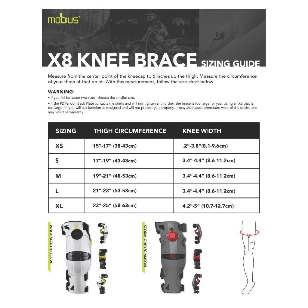 Mobius X8 Knee Braces - MojoMotoSport.com