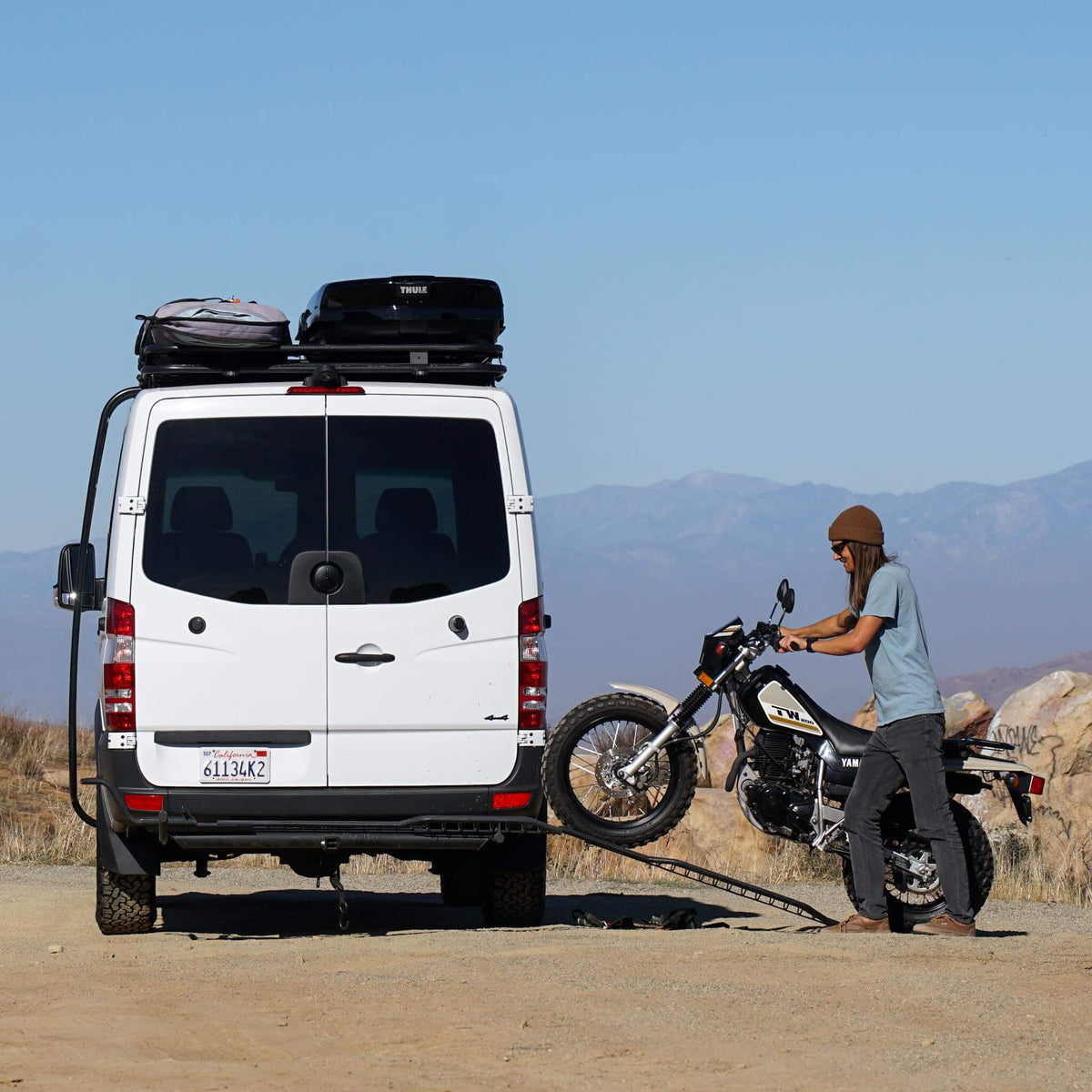 MotoTote Sport Motorcycle Hitch Carrier - MojoMotoSport.com