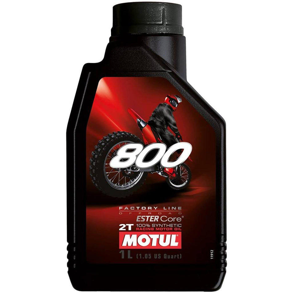 Motul 800 2T Factory Line Off - Road Motor Oil - MojoMotoSport.com