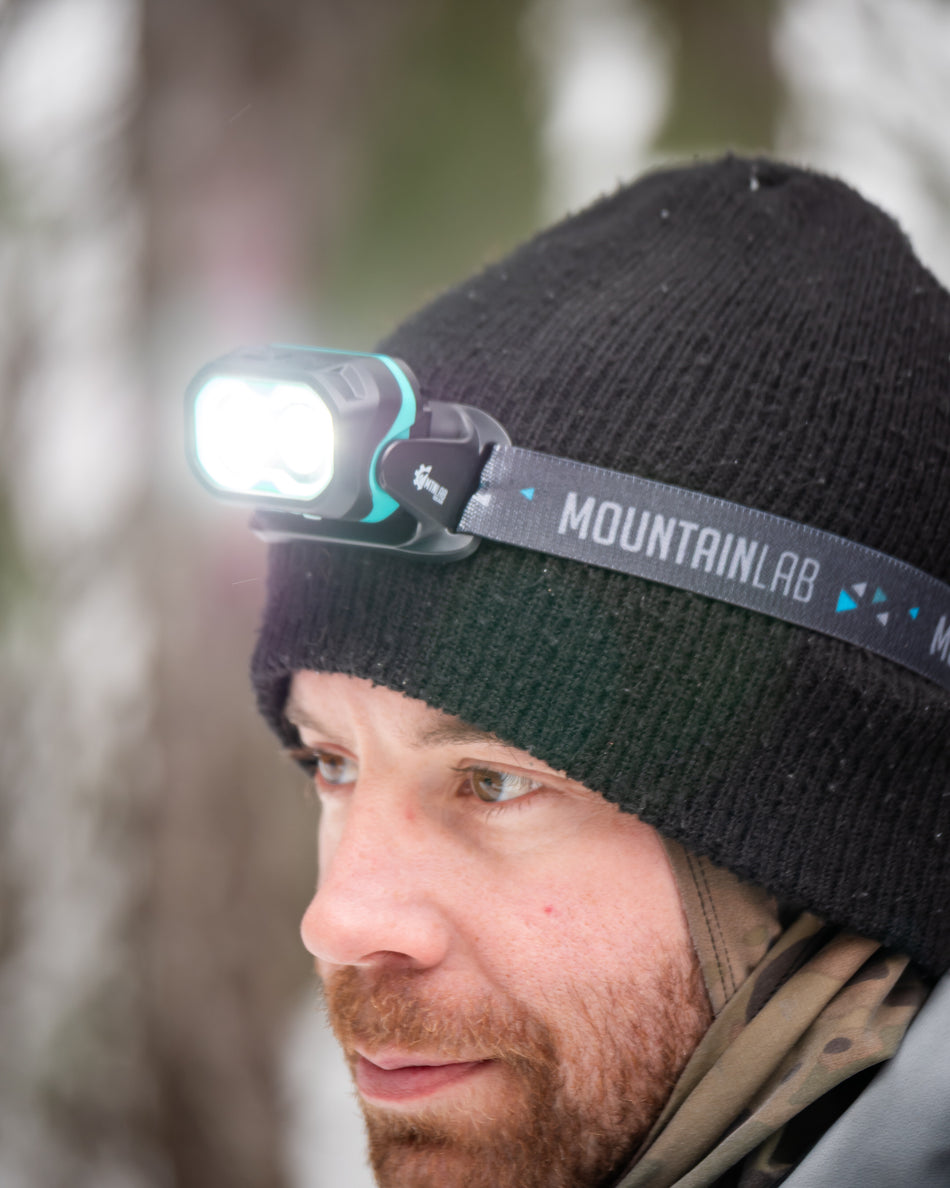 MOUNTAIN LAB Kinetic 800 Pro Headlamp with adjustable controls