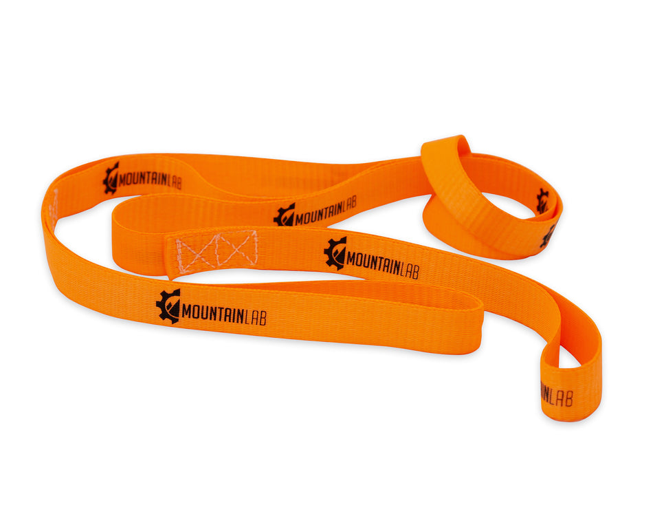 MOUNTAIN LAB Ski Pull Strap compact recovery sling for snowmobiles