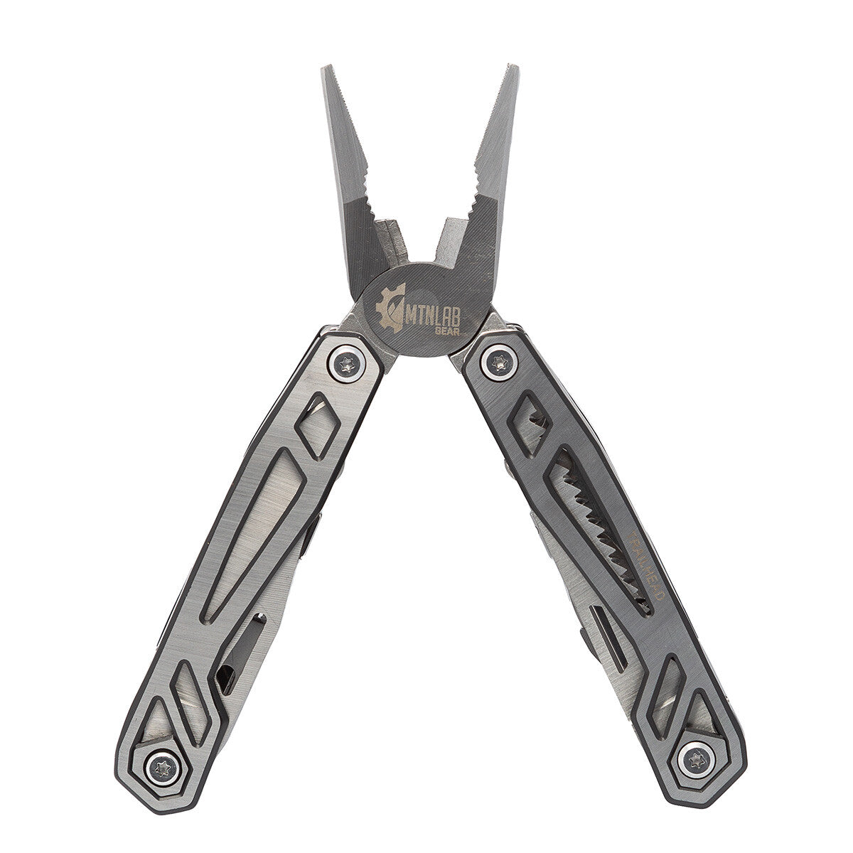 MOUNTAIN LAB Trailhead Multi-tool with stainless steel construction and nylon carry case