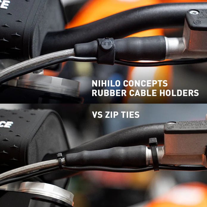 Nihilo Concepts Rubber Cable Holder Kit | NCRCH - MojoMotoSport.com