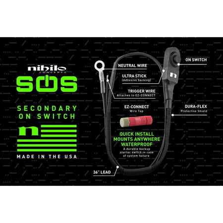 Nihilo Concepts SOS Secondary On Switch | NSOS - MojoMotoSport.com