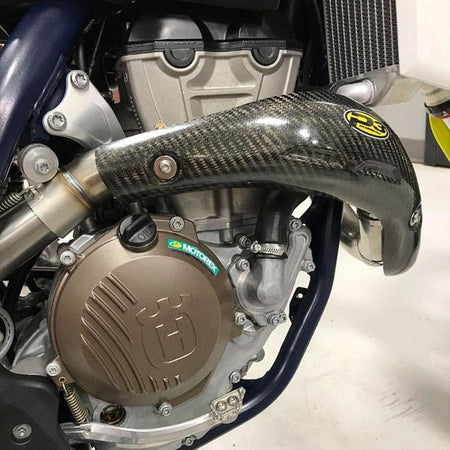 P3 Carbon Fiber Header Heat Shield For KTM | 201095 - 19 - MojoMotoSport.com