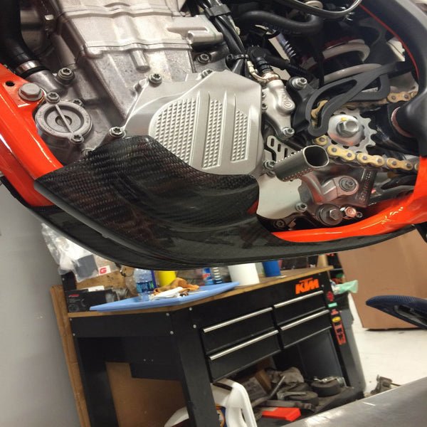 P3 Carbon Fiber Skid Plate | 301077 - MojoMotoSport.com
