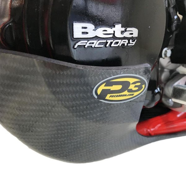 P3 Carbon Fiber Skid Plate For Beta | 309062 - MojoMotoSport.com