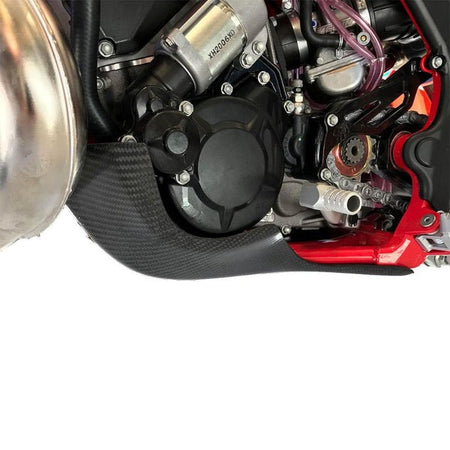 P3 Carbon Fiber Skid Plate For GasGas | 304061 - MojoMotoSport.com
