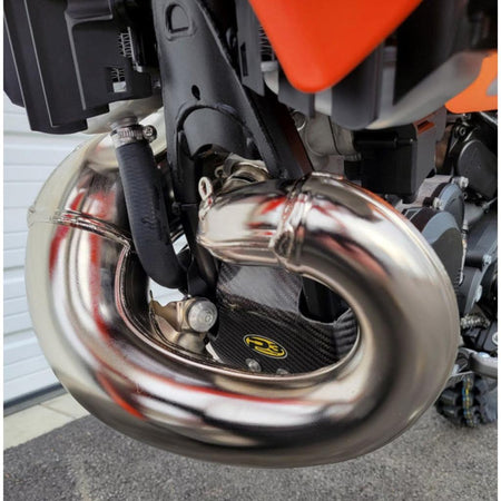 P3 Carbon Fiber Skid Plate For KTM/HUS | 301043 - MojoMotoSport.com