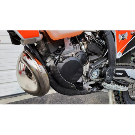 P3 Carbon Fiber Skid Plate For KTM/HUS | 301043 - MojoMotoSport.com